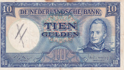 Netherlands, 5 Dollars, 1949, VF, p83
Has a ballpoint pen and smudge
Estimate: USD 50-100