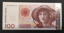 Norway, 100 Kroner, 2007, UNC, p49c
Estimate: USD 15-30