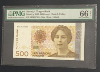 Norway, 500 Kroner, 2015, UNC, p51g
PMG 66 EPQ
Estimate: USD 150-300