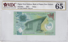 Papua New Guinea, 2 Kina, 2017, UNC, p50a
MDC 65 GPQ
Estimate: USD 25-50