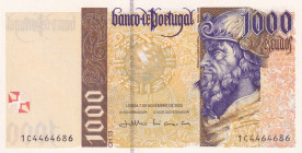 Portugal, 1.000 Escudos, 2000, UNC, p188d
Estimate: USD 20-40