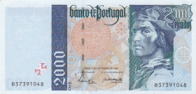 Portugal, 2.000 Escudos, 1997, UNC(-), p189c
Estimate: USD 40-80
