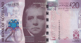 Scotland, 20 Pounds, 2009, UNC, p126b
Estimate: USD 50-100