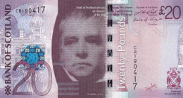 Scotland, 20 Pounds, 2009, UNC, p126b
Bank of Scotland
Estimate: USD 40-80