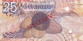 Seychelles, 25 Rupees, 1983, UNC, p29s, SPECIMEN
Estimate: USD 75-150