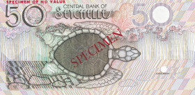 Seychelles, 50 Rupees, 1989, UNC, p30, SPECIMEN
Estimate: USD 100-200