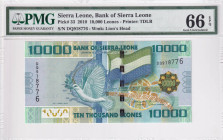 Sierra Leone, 10.000 Leones, 2010, UNC, p33
PMG 66 EPQ
Estimate: USD 25-50