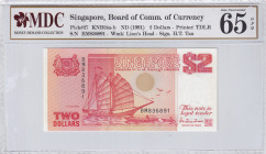Singapore, 2 Dollars, 1991, UNC, p27
MDC 65 GPQ
Estimate: USD 25-50