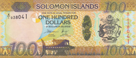 Solomon Islands, 100 Dollars, 2015, UNC, p36r, REPLACEMENT
Estimate: USD 100-200