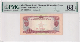 South Viet Nam, 20 Xu, 1968, UNC, pR2
PMG 63 EPQ
Estimate: USD 50-100