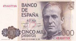 Spain, 5.000 Pesetas, 1979, UNC(-), p160a
Estimate: USD 40-80