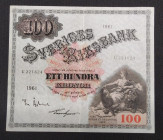 Sweden, 100 Kronor, 1961, XF, p48c
Estimate: USD 30-60