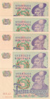 Sweden, 5 Kronor, 1966/1981, UNC, p51, (Total 5 banknotes)
p51a, p51c, p51d, 
Estimate: USD 25-50