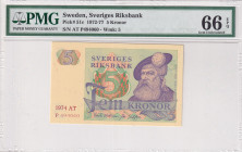Sweden, 5 Kronor, 1974, UNC, p51c
PMG 66 EPQ
Estimate: USD 25-50