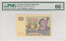 Sweden, 5 Kronor, 1981, UNC, p51d
PMG 66 EPQ
Estimate: USD 25-50