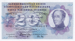 Switzerland, 20 Francs, 1974, UNC, p46v
Estimate: USD 50-100