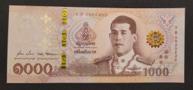 Thailand, 1.000 Baht, 2018, UNC, p139
Estimate: USD 50-100