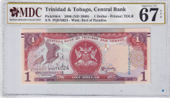 Trinidad & Tobago, 1 Dollar, 2006, UNC, p46A
MDC 67 GPQ, High Condition
Estimate: USD 30-60