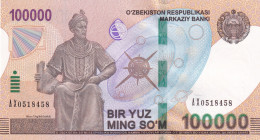 Uzbekistan, 100.000 Sum, 2019, UNC, p86a
Estimate: USD 20-40
