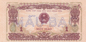 Viet Nam, 1 Hao, 1972, UNC, p77, SPECIMEN
Estimate: USD 100-200