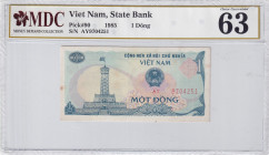 Viet Nam, 1 Dông, 1985, UNC, p90
MDC 63
Estimate: USD 25-50