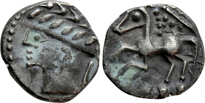 WESTERN EUROPE. Southern Gaul. Allobroges. Quinarius (2nd-1st centuries BC). 
...