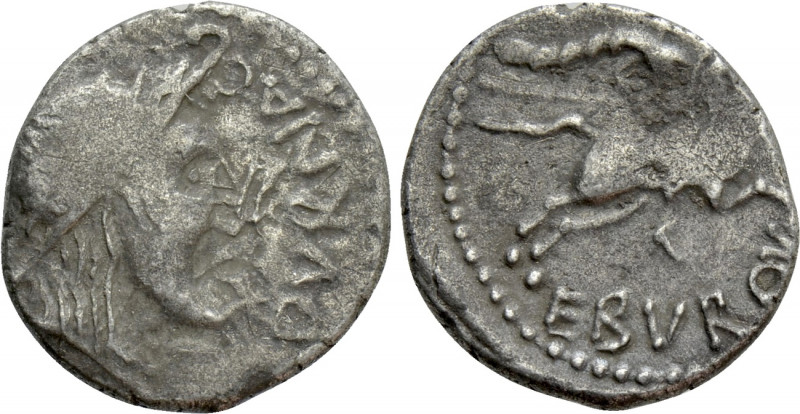WESTERN EUROPE. Southern Gaul. Allobroges. Quinarius (1st century BC). 

Obv: ...