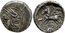 WESTERN EUROPE. Central Gaul. Aedui. Quinarius (1st century BC). "Kaletedou" Type