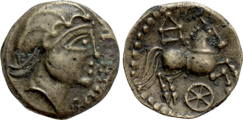 WESTERN EUROPE. Central Gaul. Pictones. Ae (1st century BC). 

Obv: VIRETIOS. ...