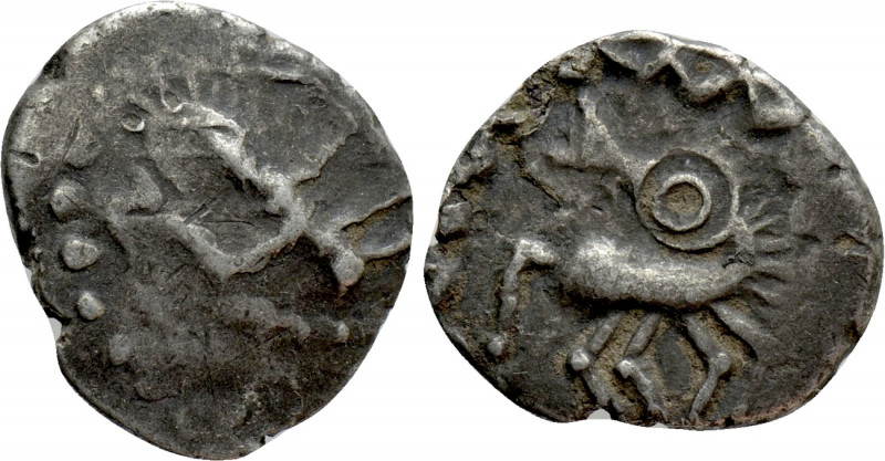 WESTERN EUROPE. Northeast Gaul. Treveri. Quinarius (Mid 1st century BC). "Tanzen...
