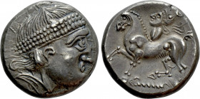 EASTERN EUROPE. Pannonia. Tetradrachm (3rd-2nd centuries BC). "Kroisbache/Reiterstumpf" type