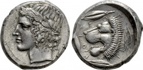 SICILY. Leontinoi. Tetradrachm (Circa 430-425 BC)
