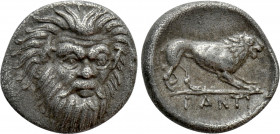 CIMMERIAN BOSPOROS. Pantikapaion. Hemidrachm (Circa 370-355 BC)