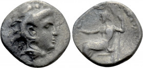 KINGS OF MACEDON. Alexander III 'the Great' (336-323 BC). Obol. Uncertain mint, and possibly a contemporary imitation
