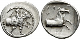 THESSALY. Trikka. Hemidrachm (Circa 440-400 BC)