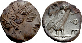 ATTICA. Athens. Foureé Tetradrachm (Circa 454-404 BC)