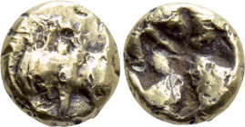 IONIA. Uncertain. Fourrèe Myshemihekte - 1/24 Stater (Circa 6th century BC)