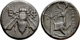 IONIA. Ephesos. Tetradrachm (Circa 390-325 BC). Simalion, magistrate