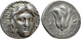 CARIA. Rhodes. Tetradrachm (Circa 229-205 BC). Tharsytas, magistrate