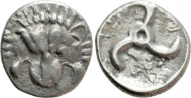 DYNASTS OF LYCIA. Trbbenimi ? (Circa 390-370 BC). Tetrobol. Uncertain mint