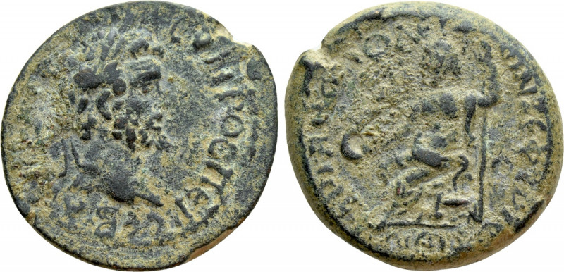 CILICIA. Zephyrium. Septimius Severus (193-211). Ae. 

Obv: AVT KAI Λ CЄΠT CЄV...