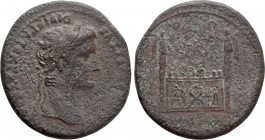 AUGUSTUS (27 BC-14 AD). Sestertius. Lugdunum
