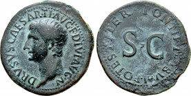 DRUSUS (Died 23). As. Rome. Struck under Tiberius