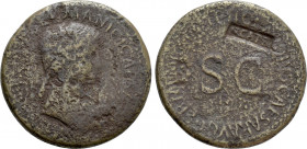 AGRIPPINA I (Died 33). Sestertius. Rome. Struck under Claudius
