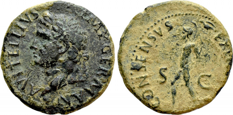 VITELLIUS (69). As. Spanish mint (Tarraco?). 

Obv: A VITELLIVS IMP GERMAN. 
...