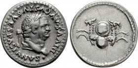 DIVUS VESPASIAN (Died 79). Denarius. Rome