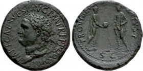 TITUS (79-81). Sestertius. Rome