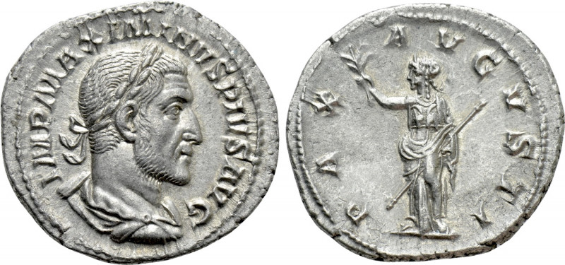 MAXIMINUS THRAX (235-238). Denarius. Rome. 

Obv: IMP MAXIMINVS PIVS AVG. 
La...