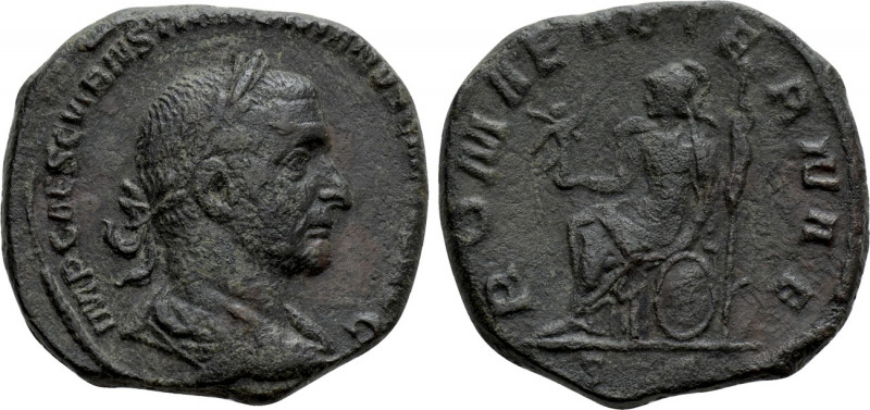 TREBONIANUS GALLUS (252-253). Sestertius. Rome. 

Obv: IMP CAES C VIBIVS TREBO...