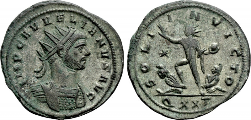 AURELIAN (270-275). Antoninianus. Ticinum. 

Obv: IMP C AVRELIANVS AVG. 
Radi...